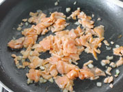 Gnocchi con crema di salmone