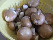 Pasta al rag di funghi e prosciutto