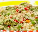Insalata di riso con verdure e pesto al limone - Antonella Clerici