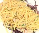 Linguine aglio olio peperoncino e pannocchie - Gianfranco Pascucci