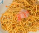Spaghetti con telline e gamberi - Gianfranco Pascucci